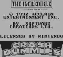 Image n° 4 - screenshots  : Incredible Crash Dummies, The
